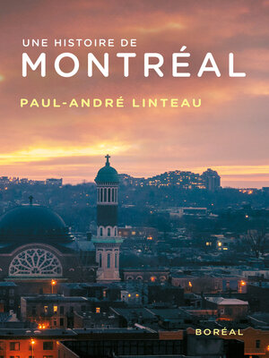 cover image of Une histoire de Montréal